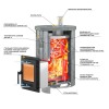 Эверест "Steam Master 18 INOX" Ламель Рваный камень, S-20